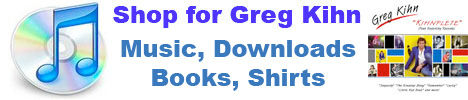 Shop for Greg Kihn Merchandise